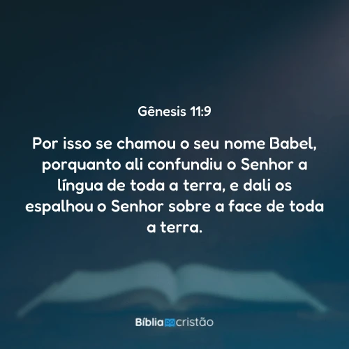 Gênesis 11:9