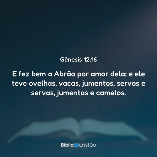 Gênesis 12:16