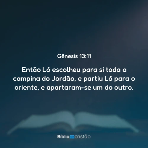 Gênesis 13:11