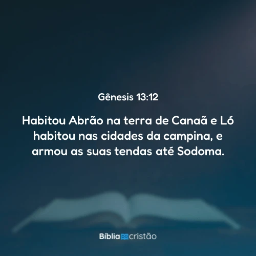 Gênesis 13:12