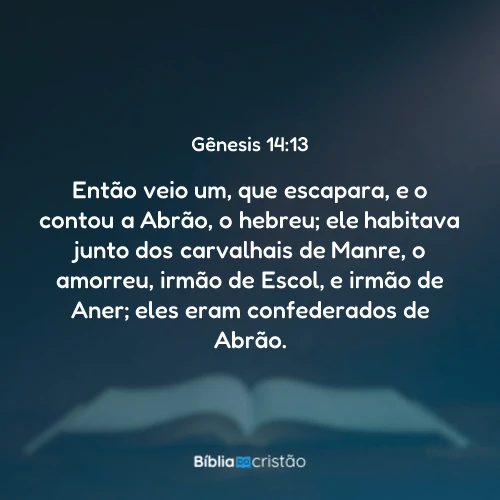 Gênesis 14:13