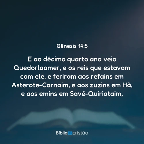 Gênesis 14:5