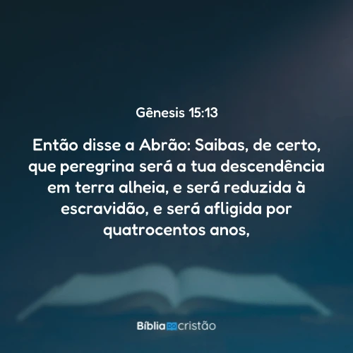 Gênesis 15:13