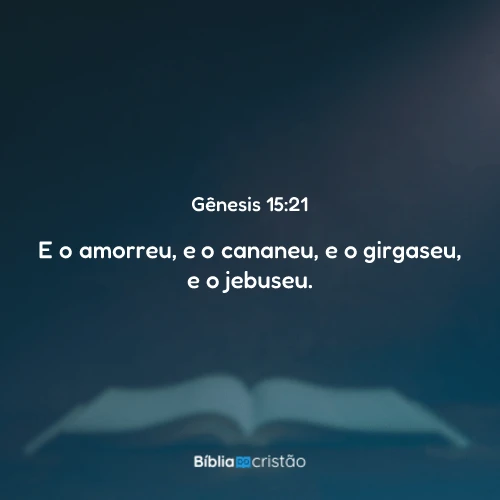 Gênesis 15:21