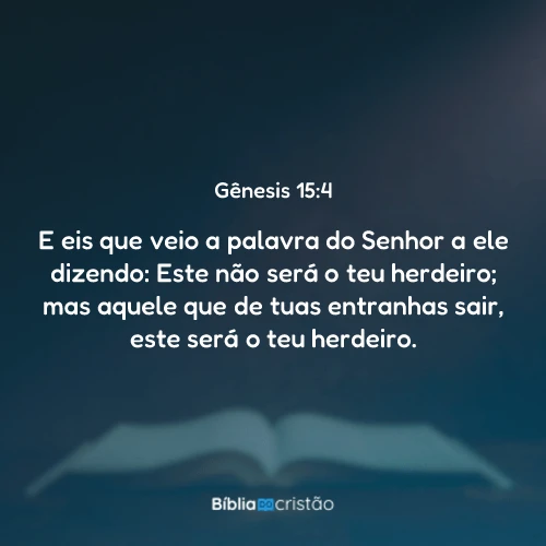 Gênesis 15:4