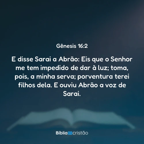 Gênesis 16:2