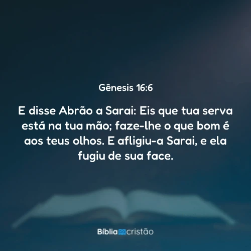 Gênesis 16:6