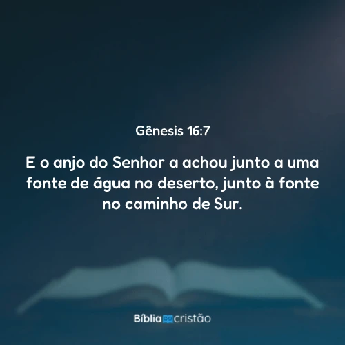 Gênesis 16:7