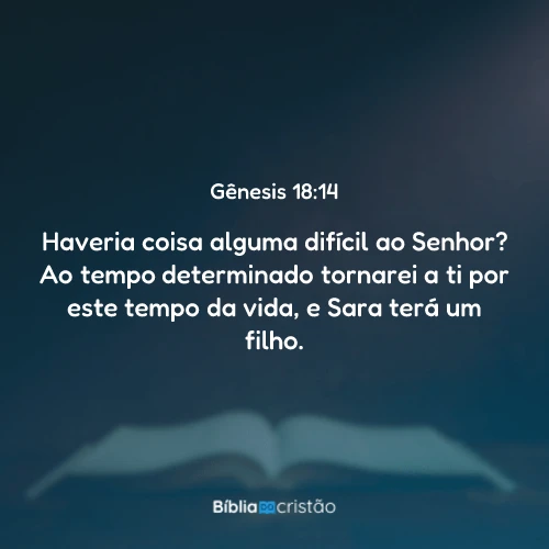 Gênesis 18:14