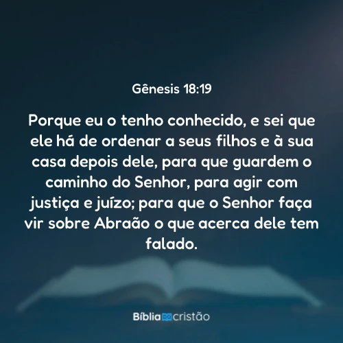 Gênesis 18:19