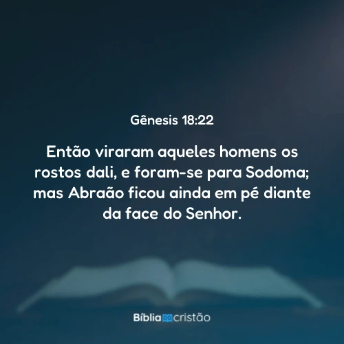 Gênesis 18:22
