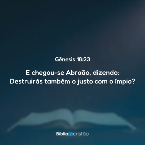 Gênesis 18:23
