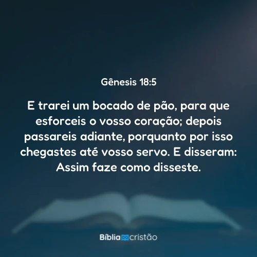 Gênesis 18:5