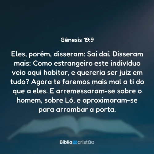 Gênesis 19:9