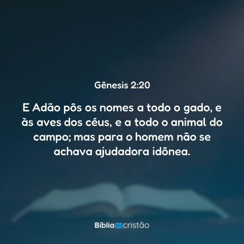 Gênesis 2:20