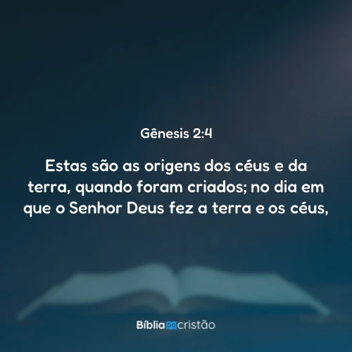 Gênesis 2:4