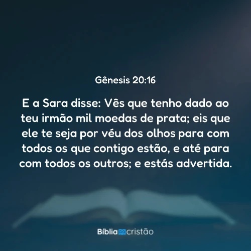 Gênesis 20:16