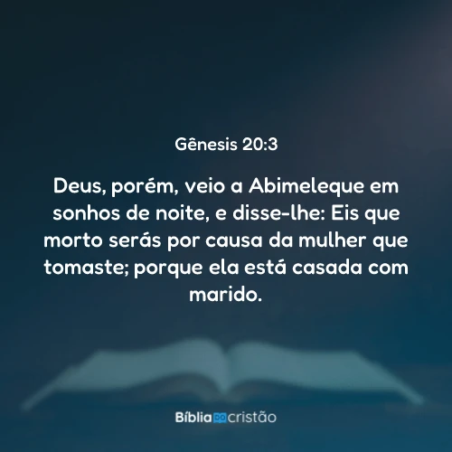 Gênesis 20:3