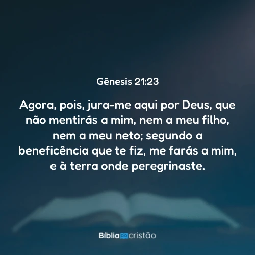 Gênesis 21:23