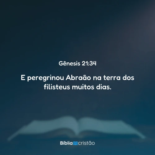 Gênesis 21:34