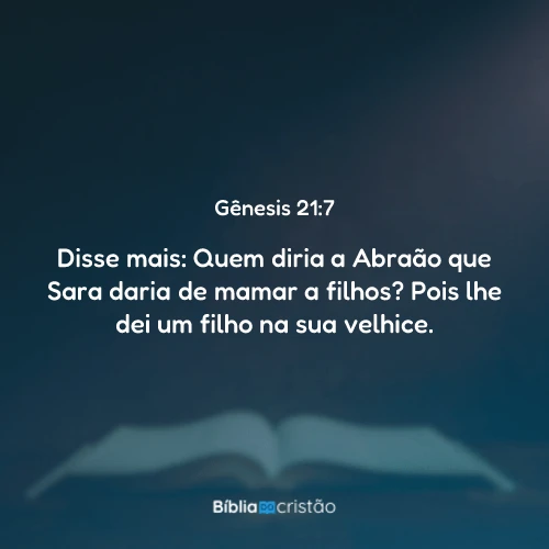 Gênesis 21:7