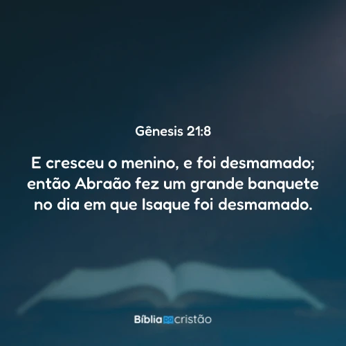 Gênesis 21:8