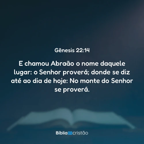 Gênesis 22:14