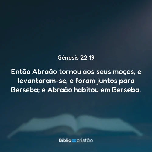 Gênesis 22:19