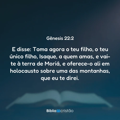 Gênesis 22:2