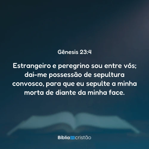 Gênesis 23:4