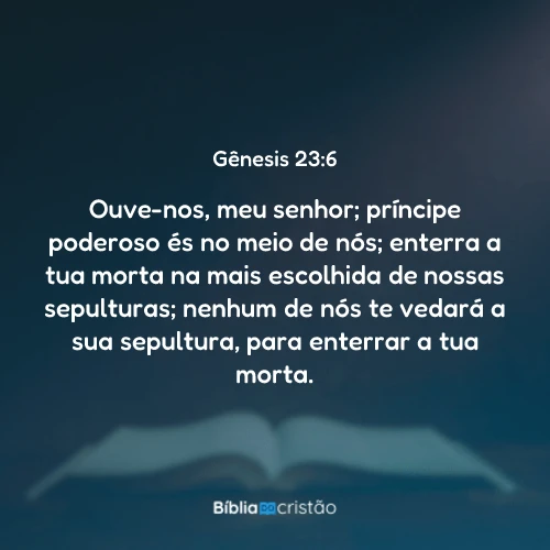 Gênesis 23:6