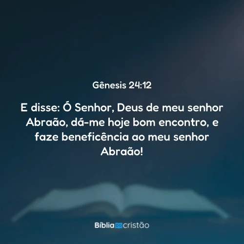 Gênesis 24:12
