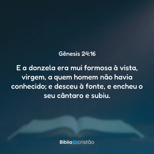 Gênesis 24:16