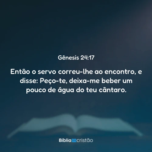 Gênesis 24:17