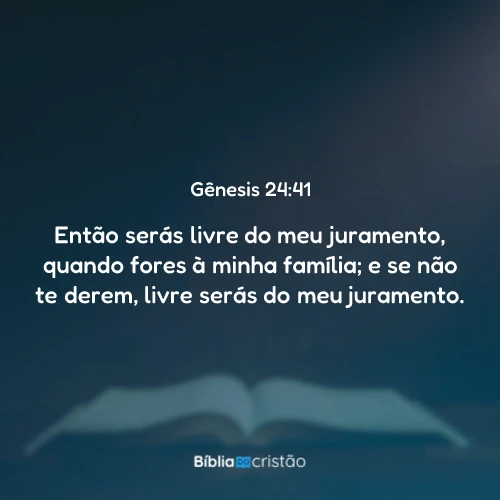 Gênesis 24:41