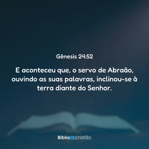 Gênesis 24:52