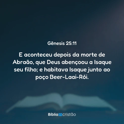 Gênesis 25:11