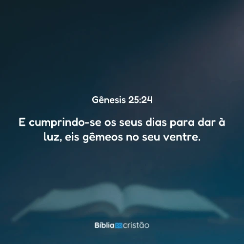 Gênesis 25:24