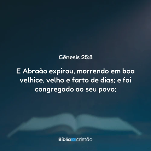 Gênesis 25:8