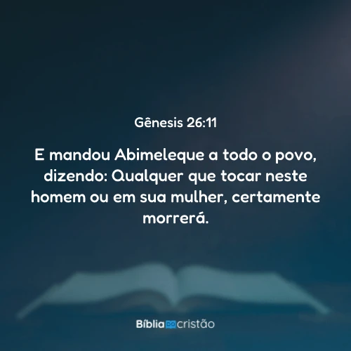 Gênesis 26:11