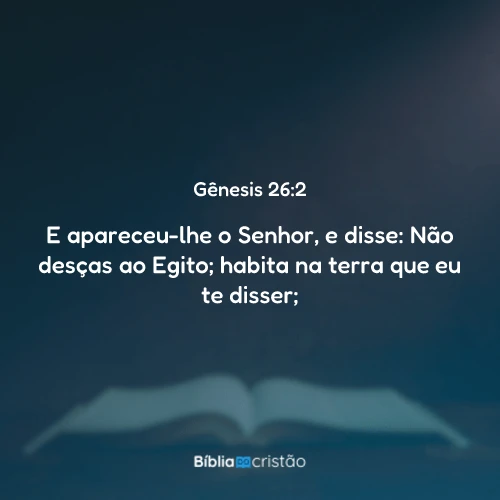 Gênesis 26:2