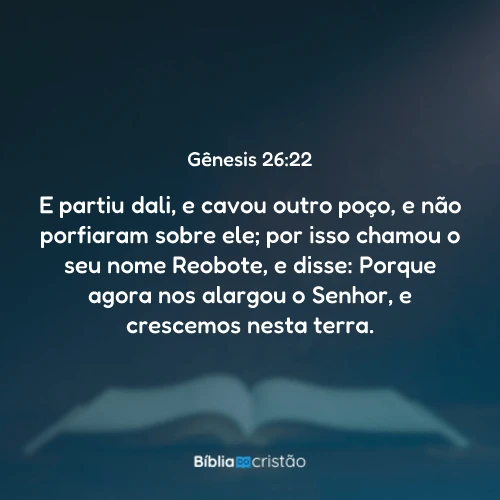 Gênesis 26:22