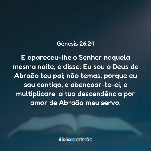 Gênesis 26:24