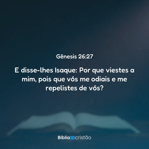 Gênesis 26:27