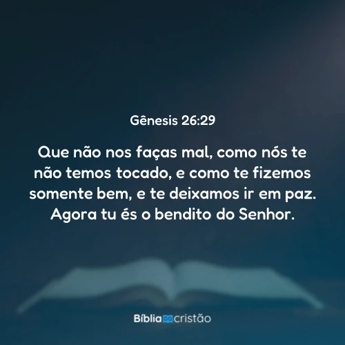 Gênesis 26:29