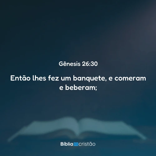 Gênesis 26:30