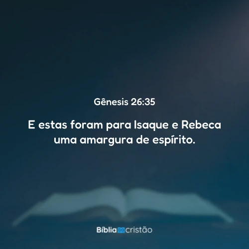 Gênesis 26:35