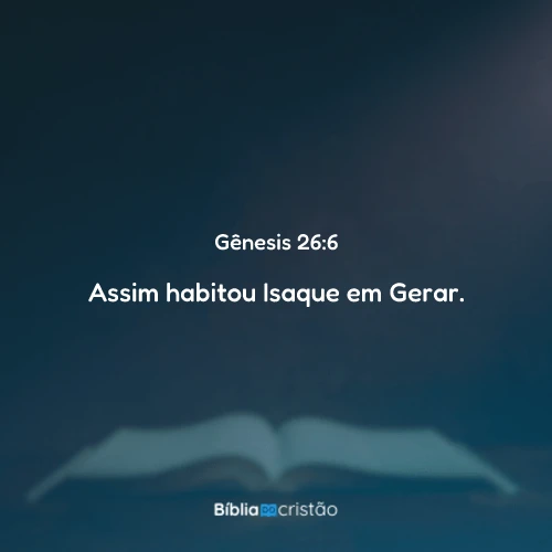 Gênesis 26:6