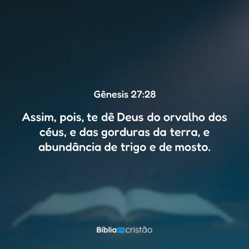 Gênesis 27:28