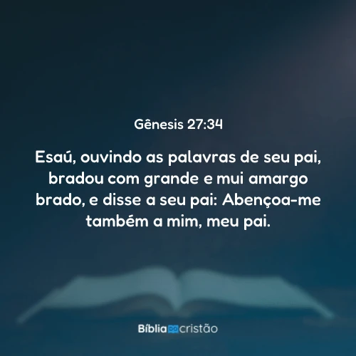 Gênesis 27:34